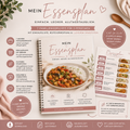 Mein Essensplan – Woche 1 | 7 Familiengerichte mit Einkaufsliste, Resteverwertung & cleverem Sparsystem